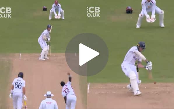 [Watch] Stokes Reminds Fans Of Sangakkara With A Picture-Perfect Cover Drive During ENG Vs WI